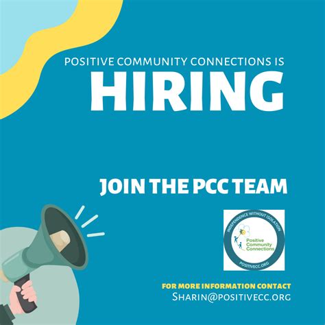 PCC is hiring .